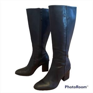 Nine West Leather Heeled Boots